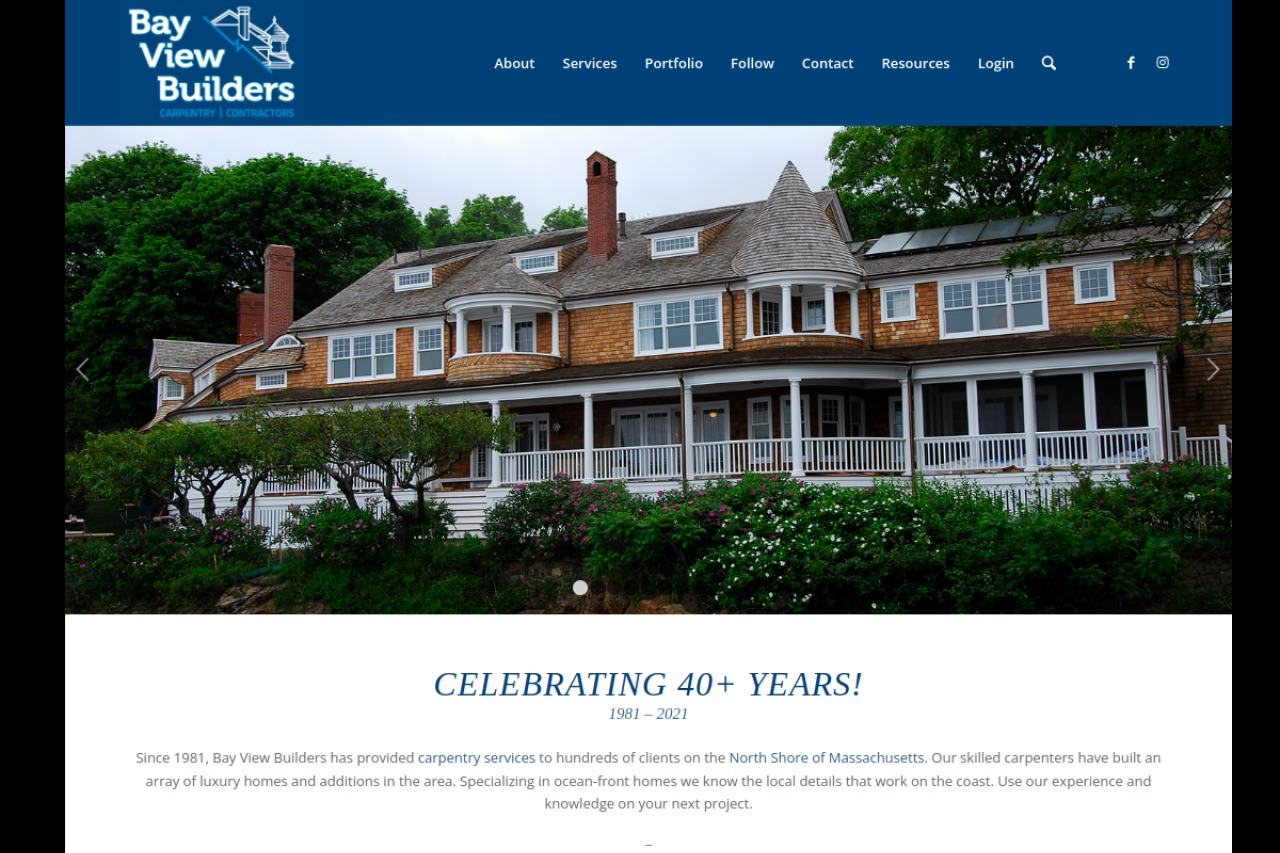 Bayview Builders website